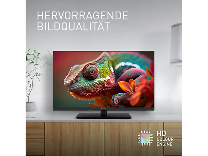 TV LED 40 - PANASONIC TV-40S55AEZ, Full-HD, Motor de Color HD, Smart TV, Negro