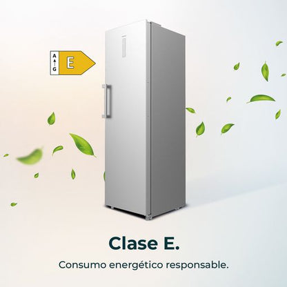 Congelador vertical 273 litros Cecotec Bolero CoolMarket UF-273 inox