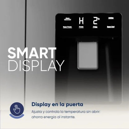 Origial Frigorífico Americano Cool &Freeze 4 puertas 482L E Inox Con dispensador