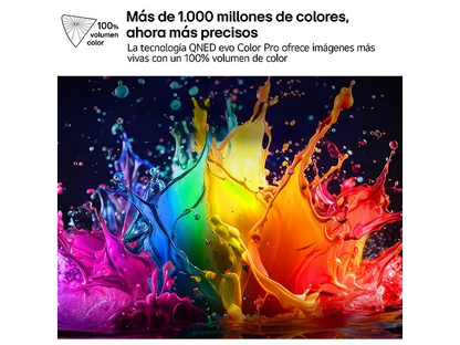 TV QNED Mini LED 43 - LG 43QNED72B6B, UHD 4K, Procesador Inteligente α7 AI Processor 4K Gen9, Smart TV, DVB-T2 (H.265), Negro
