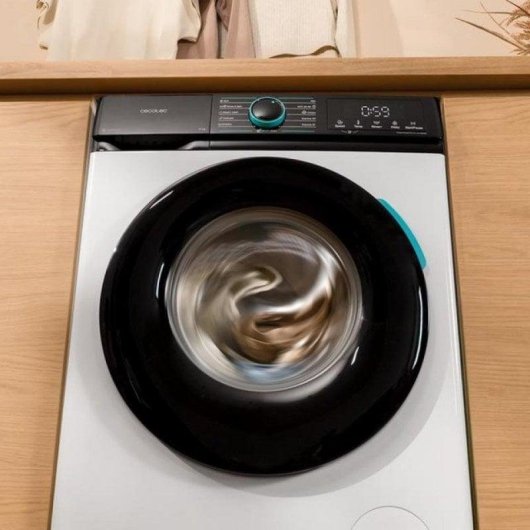 Lavadora Cecotec Bolero DressCode 8110 Carga Frontal 8 kg 1200 rpm A Blanca Vapor Drum Clean