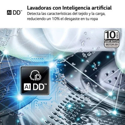 Lavadora Carga Frontal LG F4WR7009AGS