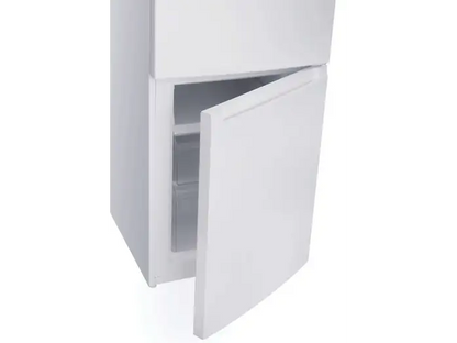Frigorífico combi - Candy CCH1S518EW, Cíclico, 180 cm, 262 l, Tirador integrado, Puerta reversible, Blanco