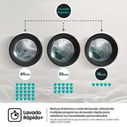 Lavadora Hisense WF3S1043BW1 Carga Frontal 10 kg 1400 rpm Clase A Blanca WiFi