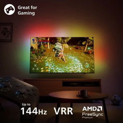 TV Philips The One Ambilight QLED 65 65PUS9010 UltraHD 4K Dolby Vision Dolby Atmos Titan OS