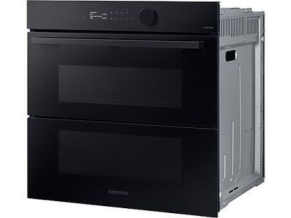 Horno de vapor - Samsung NV7B5750TDKU1, Multifunción, Pirolítico, Air Fry, 76l, 59.5 cm, Dual Cook Flex, WiFi, Negro