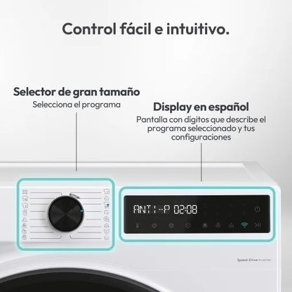 Lavadora Candy BR 49SBL8-S