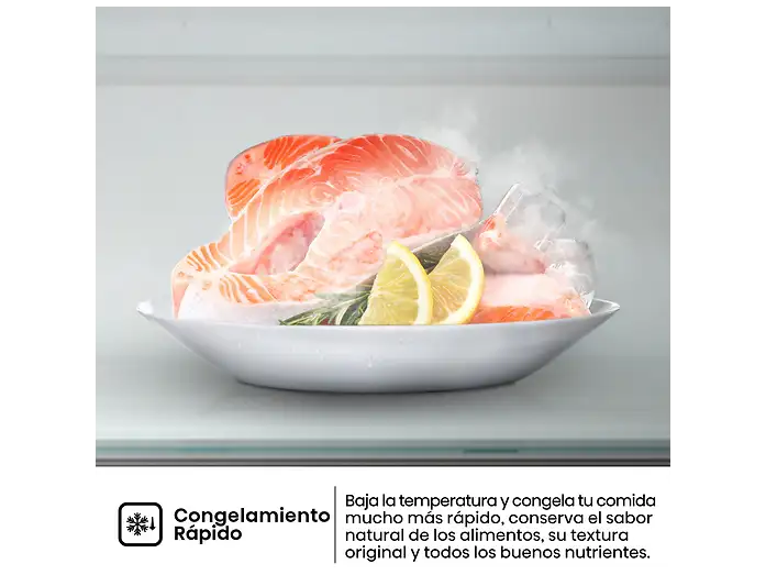 Frigorífico combi - Hisense RB390N4AWE1, Puerta reversible, Congelamiento rápido, No Frost, 186 cm, 304 l, Blanco