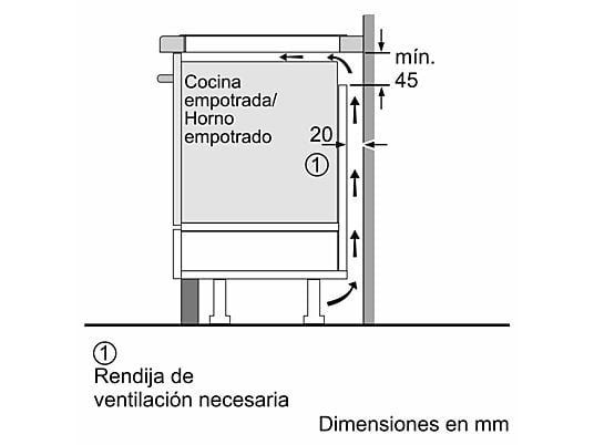Placa inducción - Bosch PUJ631BB5E, 3 zonas, 28 cm, Función Sprint, Control TouchSelect, 60 cm, Negro