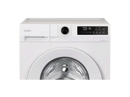 Lavadora carga frontal - Candy GD 4105-S ProWash 300, 10 kg, 1400 rpm, 16 programas, Blanco