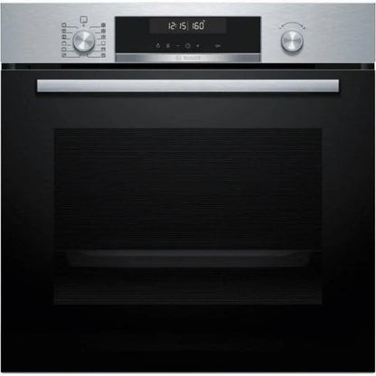 Horno Multifunción Bosch Serie 6 HBG578ES3 71L 60cm Pirolítico A+ Programas Automáticos Acero Inoxidable Negro