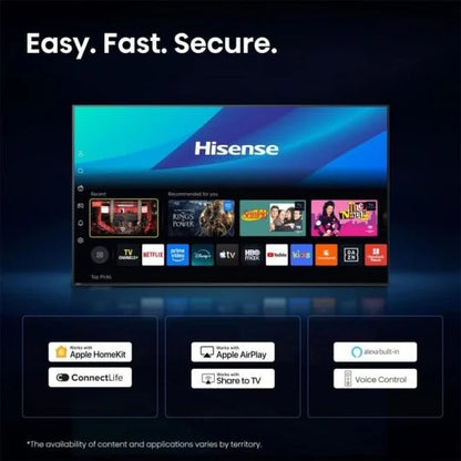 TV Hisense QLED 43Q7S 43 4K UltraHD 60Hz Smart TV VIDAA HDR10+ Dolby Vision