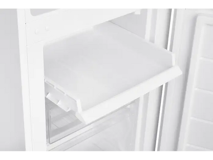 Frigorífico combi - ok. OFK 651 E W, Compresor, 180 cm, 262 l, Pies ajustables, Blanco