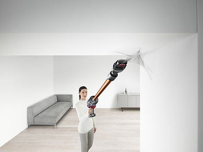 Aspirador escoba - Dyson Cyclone V10™ Absolute, Potencia succión 150 AW, Sin cable, Tecnología ciclónica, 60 min, Níquel