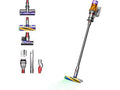 Aspirador escoba - Dyson V12 Detect™ Slim Absolute, Potencia succión 150 AW, Inteligente y Ligero, 60 min, Pantalla LCD, Tecnología Láser