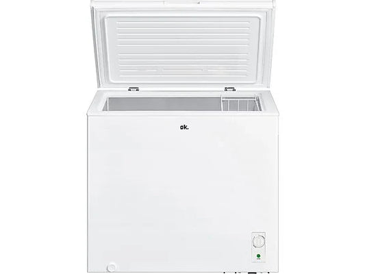arcón congelador OK 198L con control temperatura