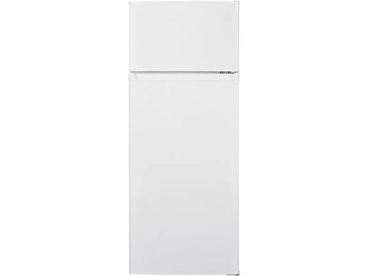 Frigorífico dos puertas - ok. OFK 471 E W, PW58BM, 142.5 cm, 206 l, Pies ajustables, Blanco