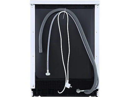 Lavavajillas - Hisense HS622E10W, 13 servicios, 7 Programas, 59.8 cm, Media carga, Blanco
