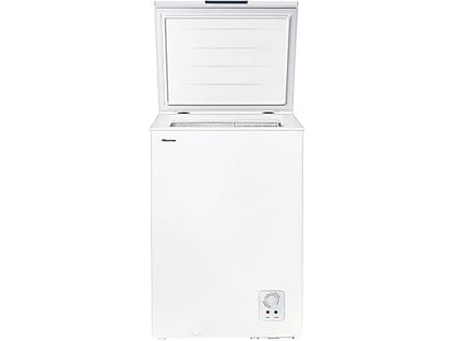 congelador horizontal compacto blanco
