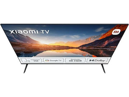 TV LED 50 - Xiaomi A 2025 50, HDR 4K, Smart TV (Google TV), Dolby Audio, DTS VirtualX, Control por voz, Black