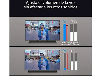 Barra de sonido - Sony BRAVIA Theatre Bar 8, Dolby Atmos, 11 altavoces, WiFi, Bluetooth, 360 Spatial Sound Mapping, 495W, Apple Airplay, HTA8000