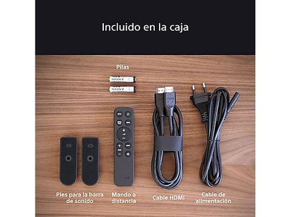 Barra de sonido - Sony BRAVIA Theatre Bar 6 (HTB600), 3.1.2 envolventes con subwoofer, Altavoces ascendentes, Dolby Atmos, DTS:X, Voice Zoom 3 con IA