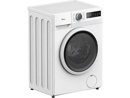 Lavadora carga frontal - Midea MF110W90BA10W-ES, 9 kg, A-10%,1400 rpm, 15 Programas, Motor Inverter, Blanco