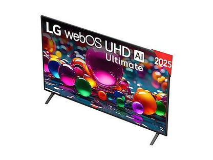 TV LED 43 - LG 43UA75006LA, UHD 4K, Procesador Inteligente α7 AI Processor 4K Gen8, Smart TV, DVB-T2 (H.265), Charcoal Black
