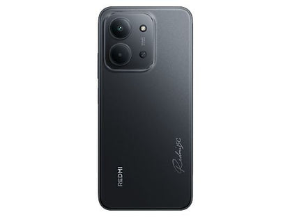 Móvil - Xiaomi Redmi 15C, Negro medianoche, 128GB, 4GB RAM, 6.9 HD+, MediaTek Helio G81-Ultra, 6000 mAh