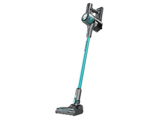 Aspirador escoba - Cecotececotec Conga Rockstar P50, 265 W, 50 min Autonomía, Filtro HEPA, Succión de 80 AW, Negro/Azul