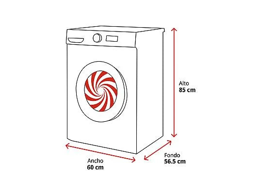 LG Serie 500 Washing Machine 9kg A - AI Direct Drive Steam