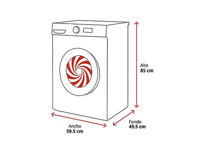 Lavadora carga frontal Koenic KWM 9113 A Inv 9 kg