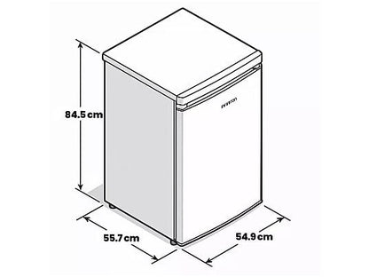 Congelador vertical 85 litros Infiniton CV-88L8XEH inox