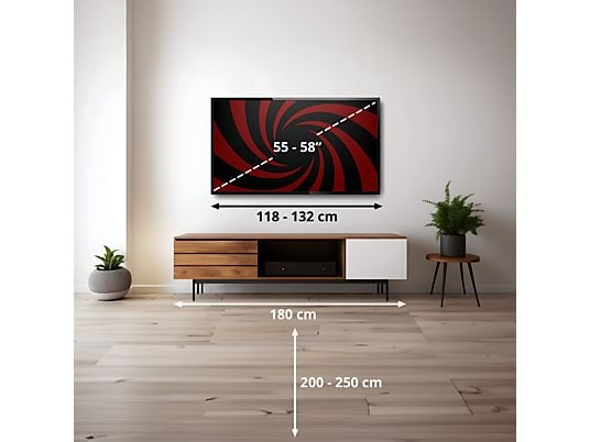 TV QLED 55 - Samsung TQ55Q7FAAUXXC, QLED 4K, Q4 AI Processor, Smart TV, Full AI, Negro