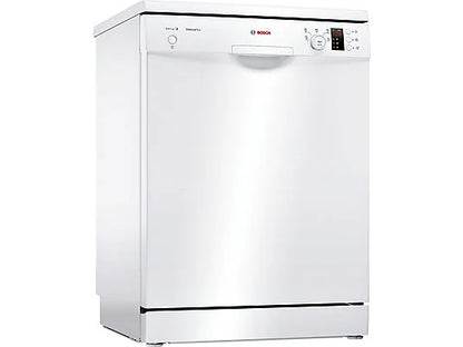 Lavavajillas - Bosch Serie 2 SMS25AW05E, Independiente, 12 cubiertos, 5 Programas, 60 cm, Blanco