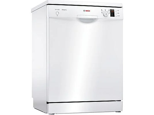 Lavavajillas - Bosch Serie 2 SMS25AW05E, Independiente, 12 cubiertos, 5 Programas, 60 cm, Blanco
