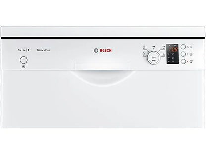 Lavavajillas - Bosch Serie 2 SMS25AW05E, Independiente, 12 cubiertos, 5 Programas, 60 cm, Blanco