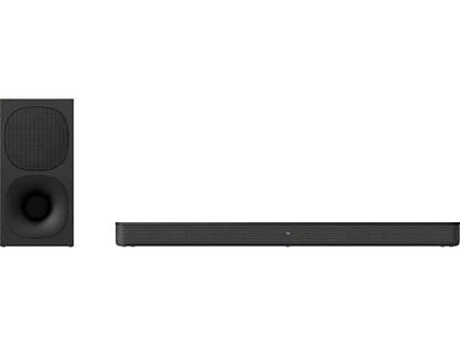 Barra de sonido - Sony HT-S400, Bluetooth, Subwoofer inalámbrico, 330 W, S-Force PRO Surround, Negro