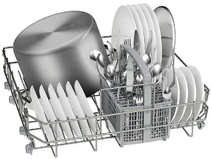 Lavavajillas - Bosch Serie 2 SMS25AW05E, Independiente, 12 cubiertos, 5 Programas, 60 cm, Blanco