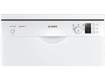 Lavavajillas - Bosch Serie 2 SMS25AW05E, Independiente, 12 cubiertos, 5 Programas, 60 cm, Blanco