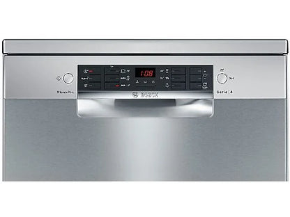 Lavavajillas - Bosch Serie 4 SMS46KI01E, 13 servicios, 6 programas, 60 cm, 46 dB, Inox